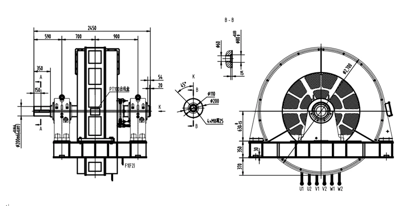 outline dimension of large synchronous motor outline dimension of large synchronous motor
