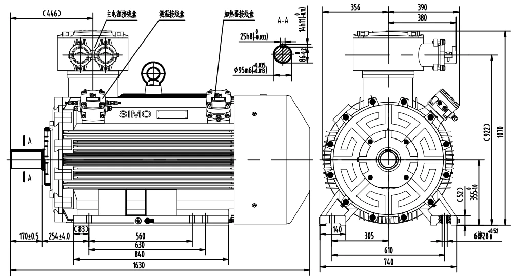 outline dimension of explosion proof fan motor outline dimension of explosion proof fan motor