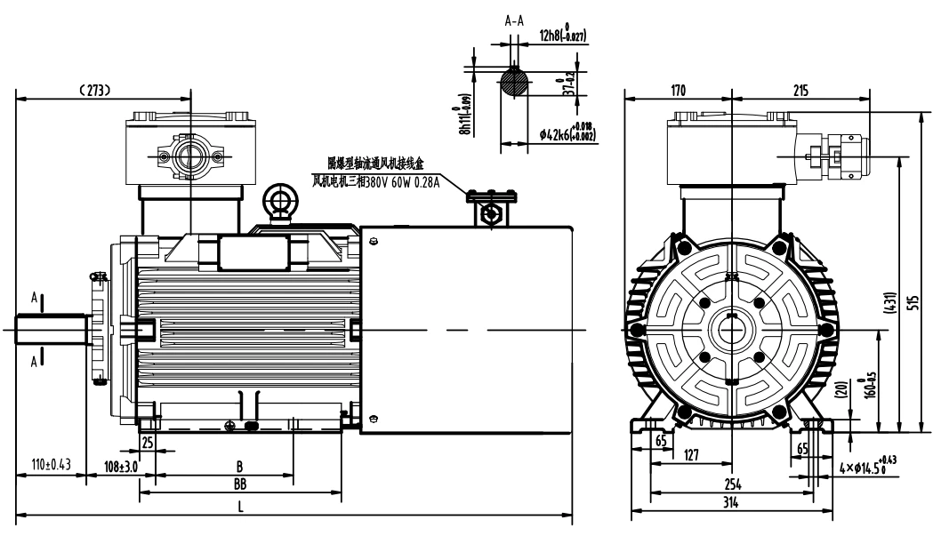 outline dimension of flameproof and explosion proof outline dimension of flameproof and explosion proof