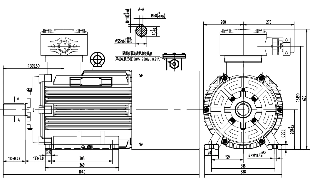 outline dimension of flame proof equipments outline dimension of flame proof equipments