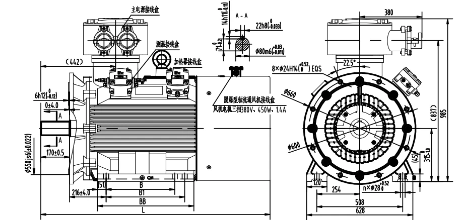 outline dimension of generator electric 380v outline dimension of generator electric 380v