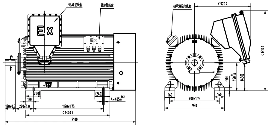 outline dimension of 3 phase motor connection delta outline dimension of 3 phase motor connection delta