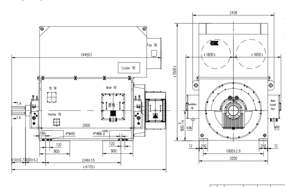 Three Phase Winding Motor